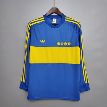 Manga Larga Boca Juniors 1981