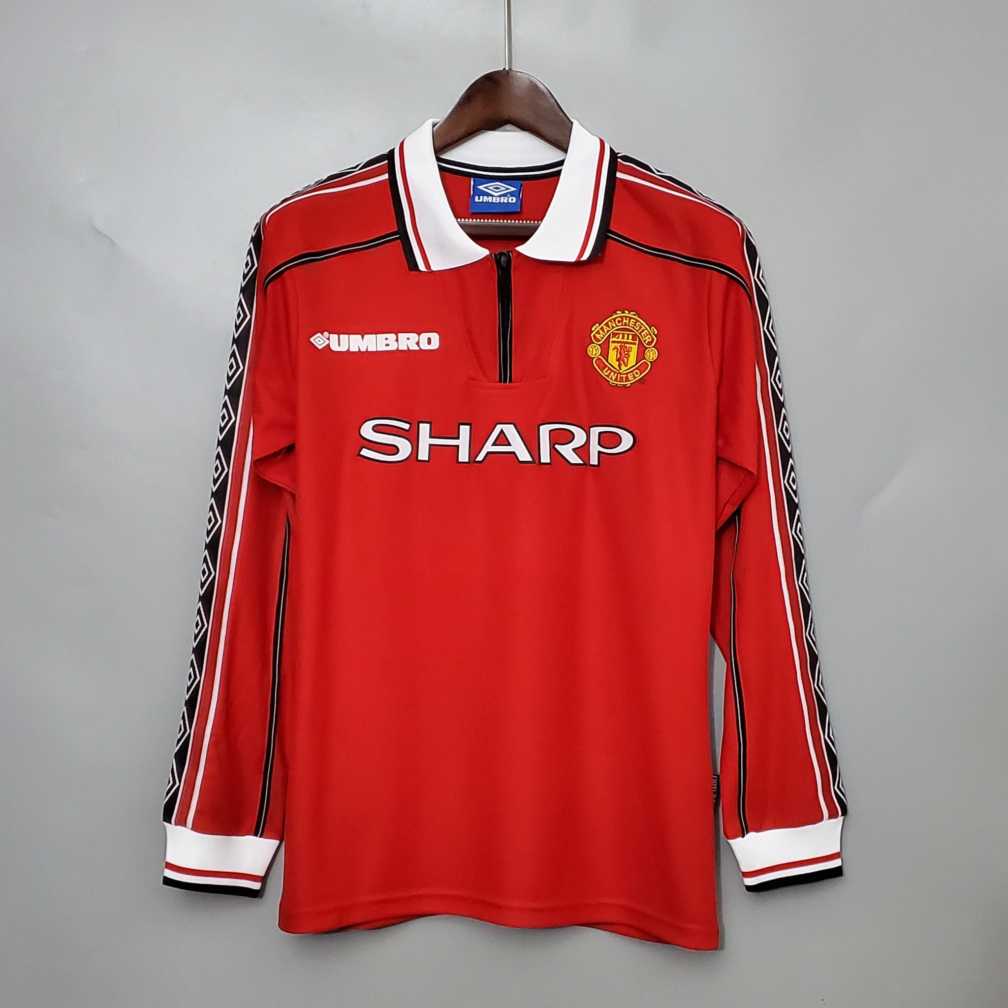 Manga Larga Manchester United 98/99