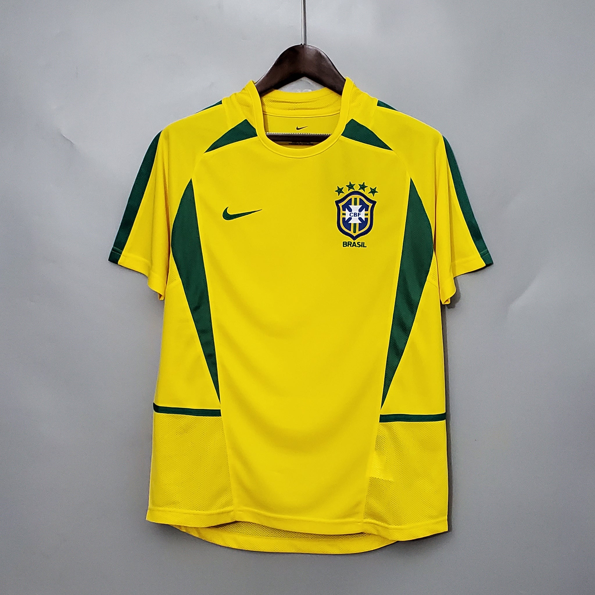 Camiseta Brasil 2002 Retro