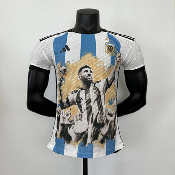 Camiseta Argentina 2022 MESSI Versión Jugador⚽