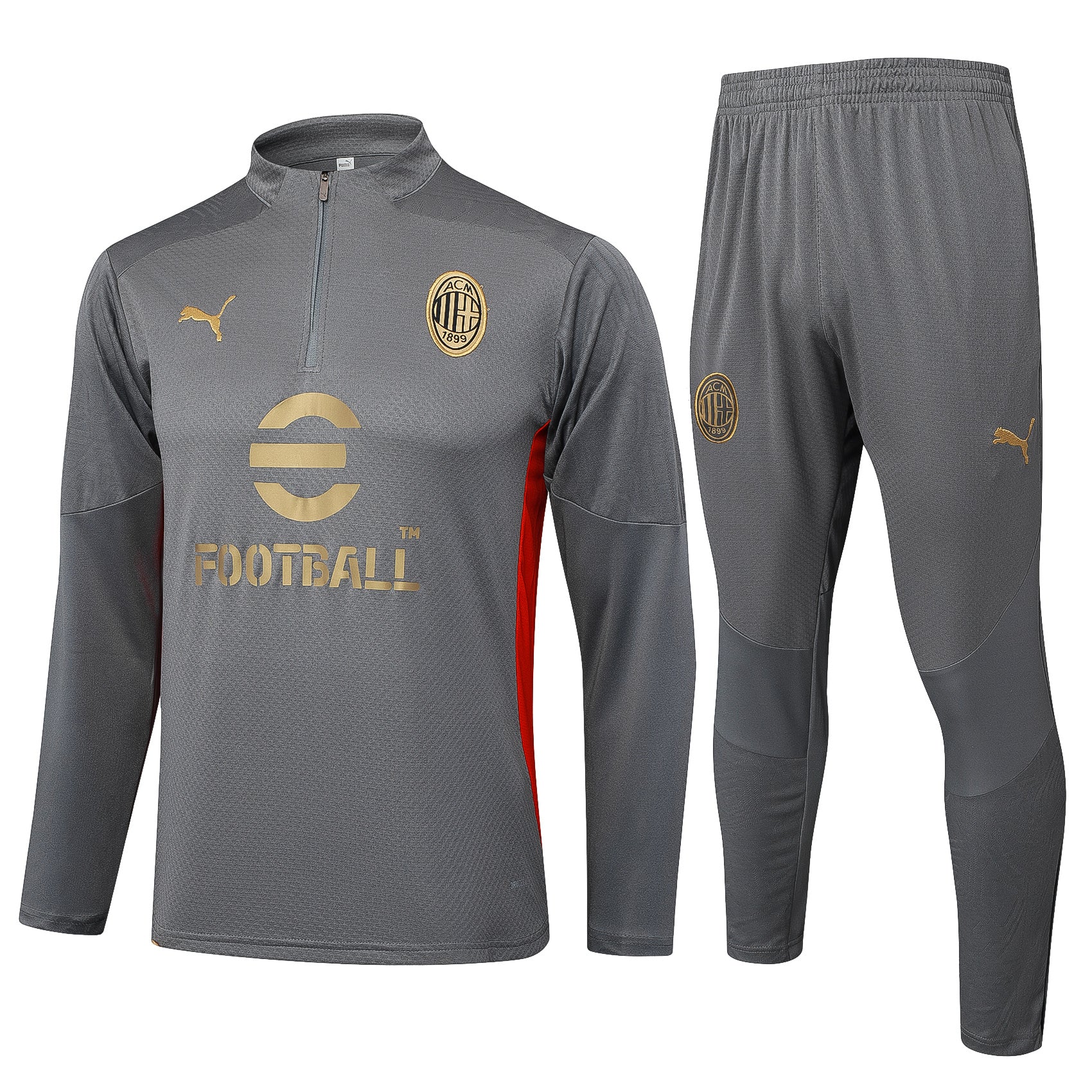 AC milan Entrenamiento Adulto Chaqueta + Pantalón