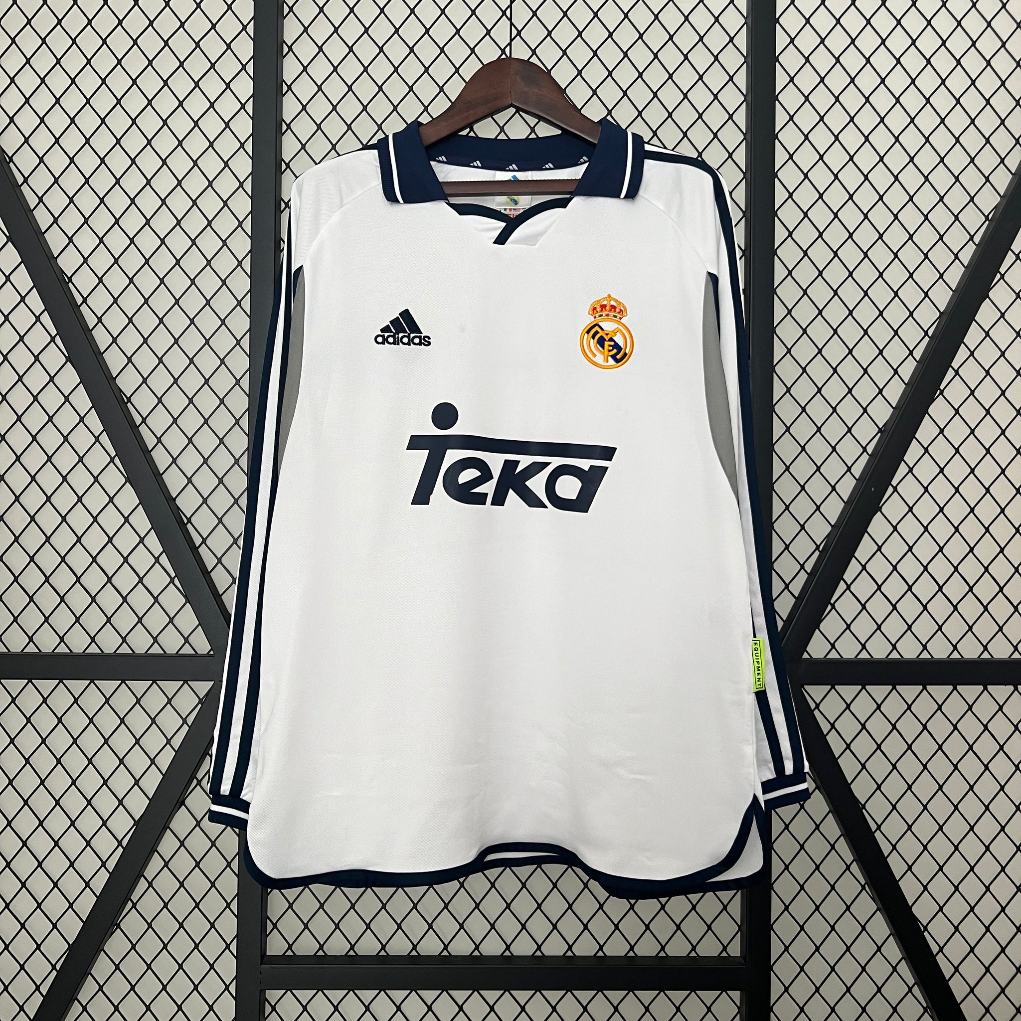 Manga Larga Real Madrid 00/01 Retro