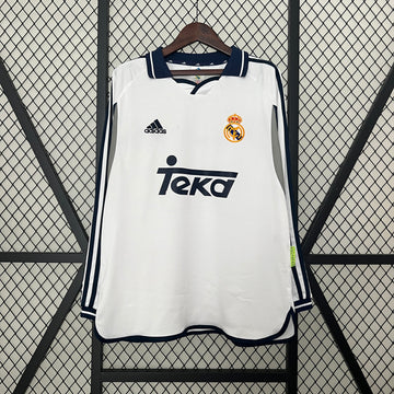 Manga Larga Real Madrid 00/01 Retro